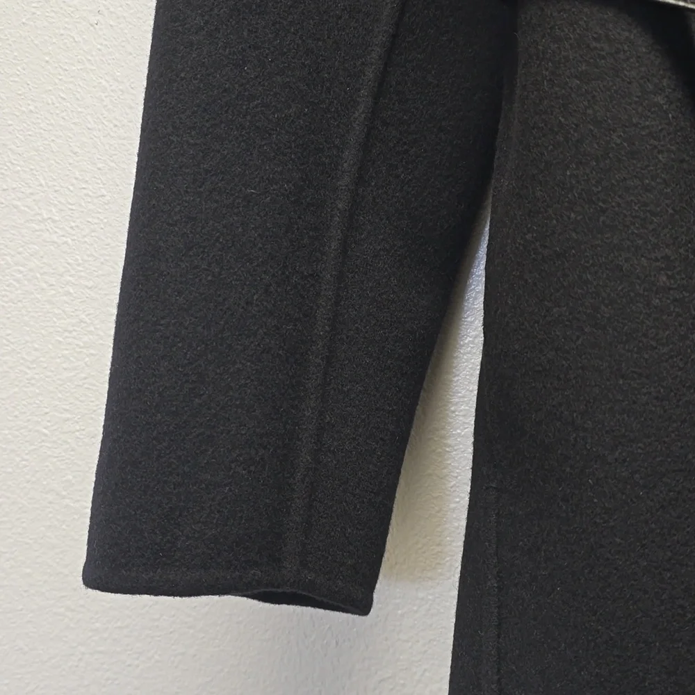 Bottega VenetaHooded Wool & Cashmere Wrap Coat 38 - Picture 5 of 10